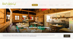 Desktop Screenshot of hotel-weilerhof.de